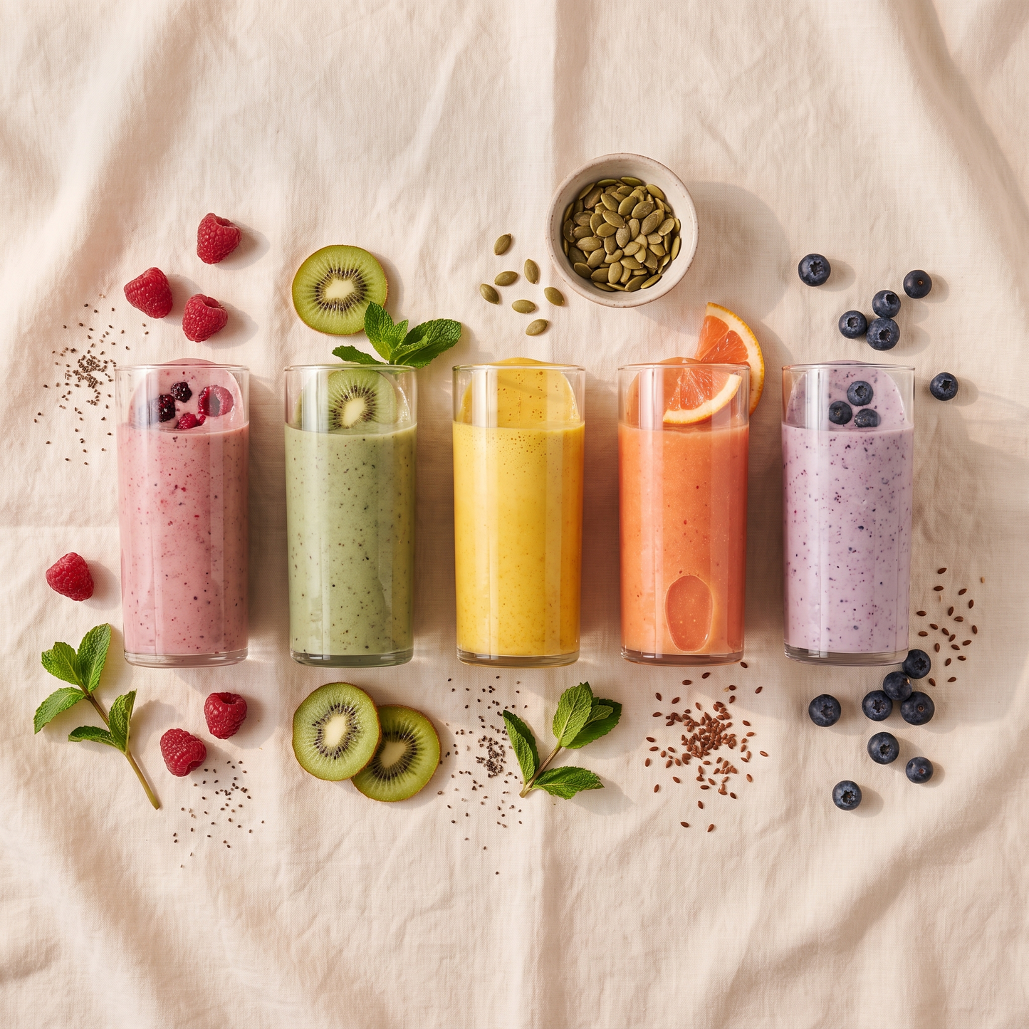 Get Clearer-Looking Skin – 15 Smoothie Recipes (E-book)